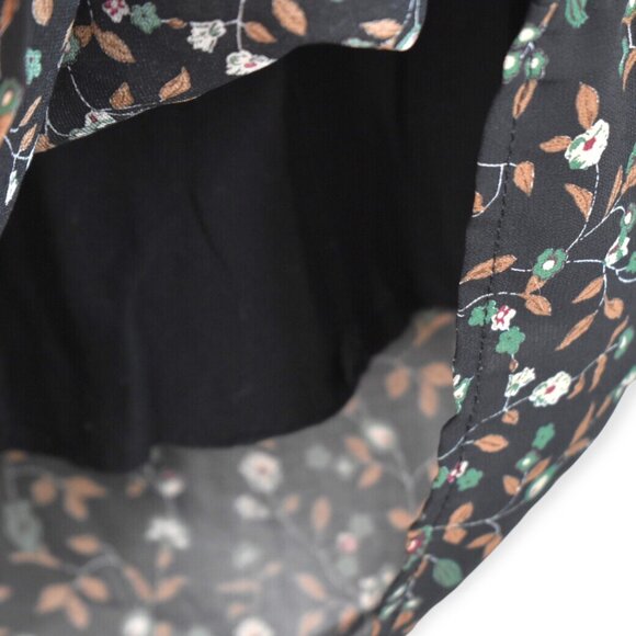 Lucca Dress S Womens Floral Print Cottage Core Long Sleeve Button Lined Boho - Picture 7 of 12